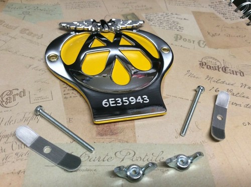 Classic car badge - classic, serial