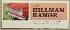 HILLMAN RANGE Imp MINX Husky