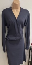Lovely Designer Grey REISS Jumper Dress Size 12 * L@@K * Vgc 