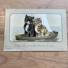 Victorian Birthday Card w/ Two