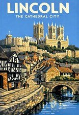 Travel Poster  Lincoln