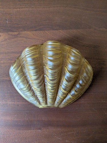 Antique art deco brown - brown, glass