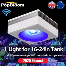 PopBloom Reef Led Aquarium Lighting For 2ft Marine Coral Aquarium Fish Tank LED