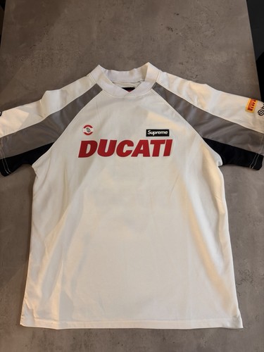 Supreme ducati white shirt - ducati,