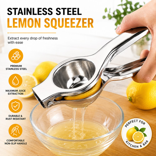 Manual lemon squeezer - manual, heavy