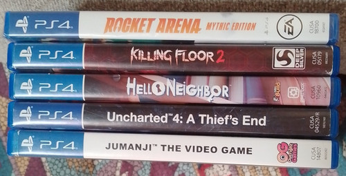 Ps4 game mixed - ps4, x5