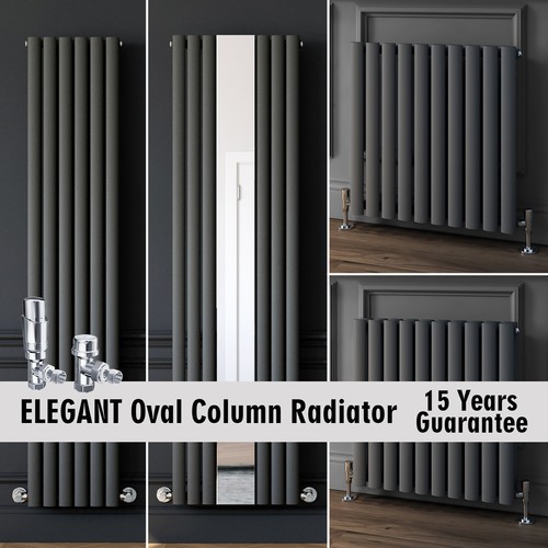 Oval column radiator vertical - oval,