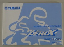 Owner's Manual Yamaha Aerox YQ
