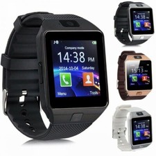 Smart Watch Phone SIM SLOT Camera Sleep Monitor Pedometer Android & iOS