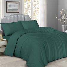4 Piece Complete Bedding Set Duvet Cover Set With Fitted Bed Sheet & Pillowcases