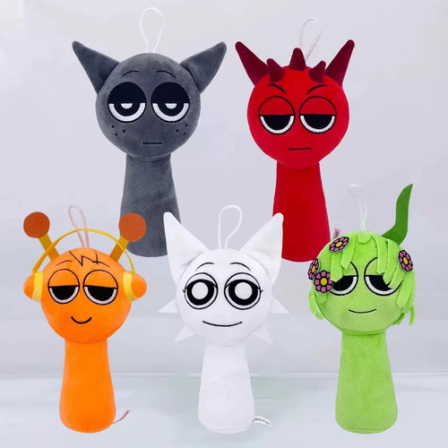 Sprunki plush toys - plush, dolls