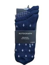 Mens Socks 9-12 M&S Autograph