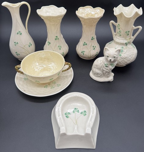 Belleek ireland shamrock - ireland,