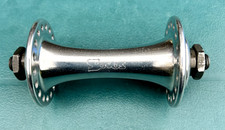 Vintage Sovos Quando Alloy Bicycle hubs -36H Front & Rear Freewheel Nutted Axle.