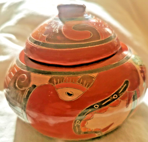 Nicaraguan pottery bowl san - pottery,