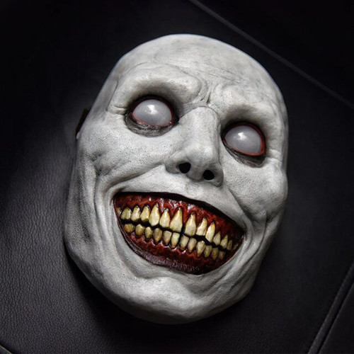 Creepy halloween mask - mask, smiling