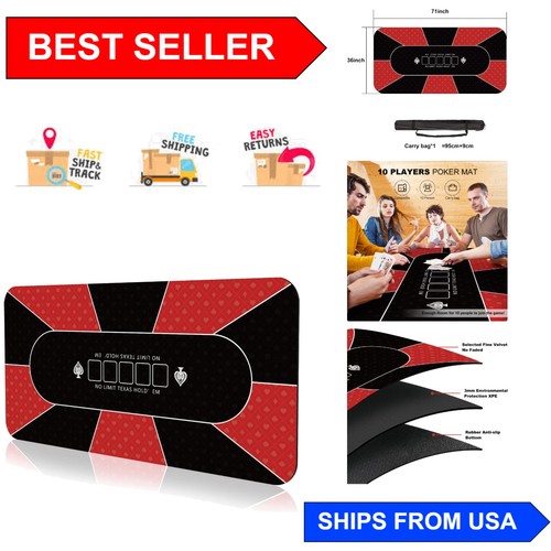 Professional quality poker - professional, mat