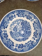 Vintage  BARRATTS OF  Staffordshire Ironstone Tableware Side Plate blue white 