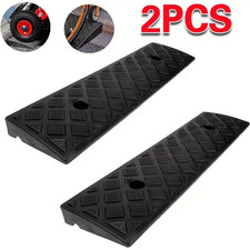 2X Portable Heavy Duty Kerb Ramps for Wheelchair & Vehicle Access Driveway UK