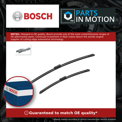 Wiper blades flat - 2x,