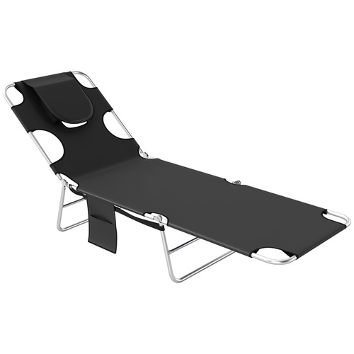 Outsunny sun lounger with - outsunny,