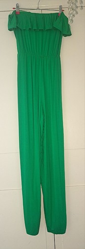 Ladies green lipsy boobtube