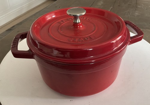 Staub cast iron cocotte - iron,