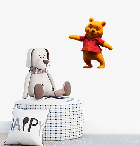 Winnie the pooh wall art - the,
