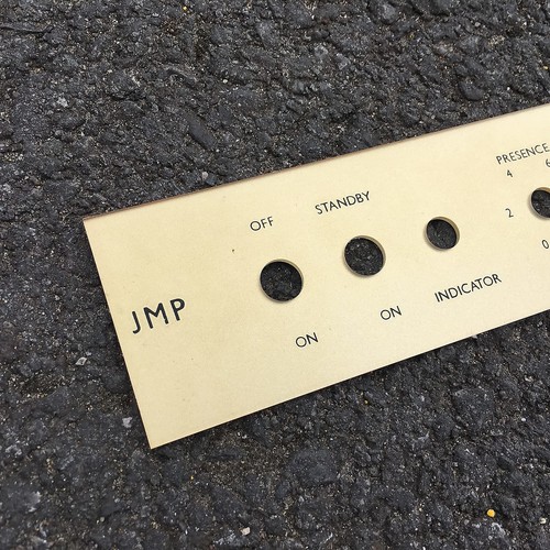 New reproduction plexi front - reproduction,