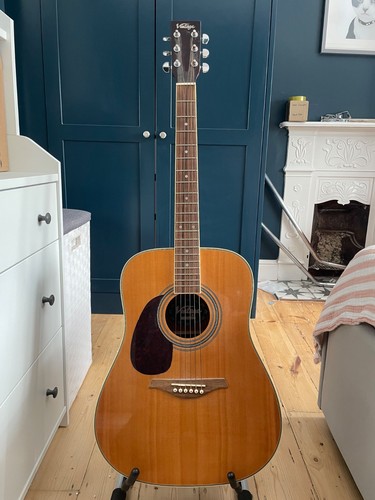 Vintage left handed acoustic