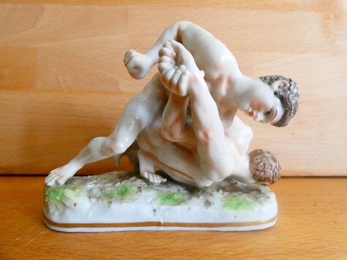 Antique naples porcelain - antique,