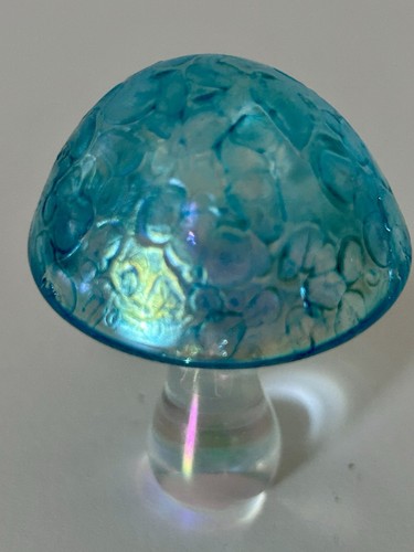 Heron glass vintage iridescent - heron,