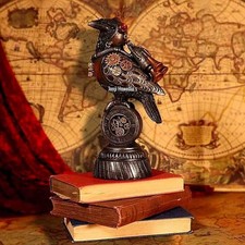 Steampunk Rivet Raven