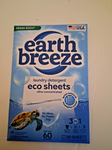 Earth breeze laundry detergent - breeze,