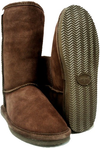 Bearpaw evana suede sheepskin - bearpaw,