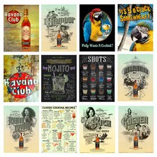 Metal Signs COCKTAILS BEER