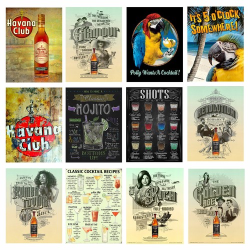 Metal signs plaques - tin, man