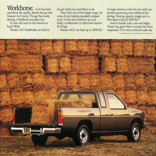 1985 nissan 720 pickup - nissan, st