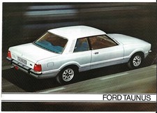 Ford Taunus 1976-1977 Belgian Market Brochure Custom L GL S Ghia Wagon Cortina