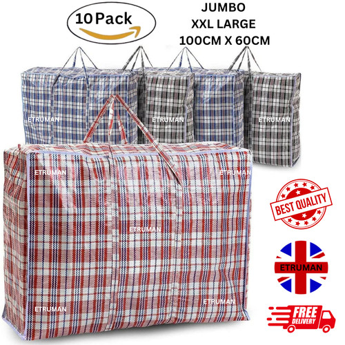 Jumbo xxl laundry bags - 10,