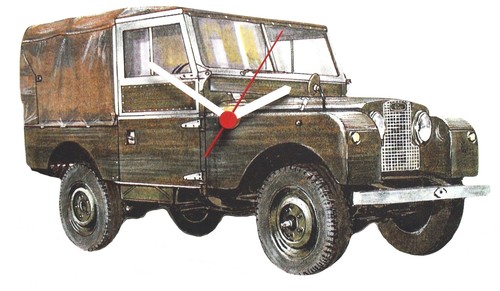 Series land rover clock - rover,
