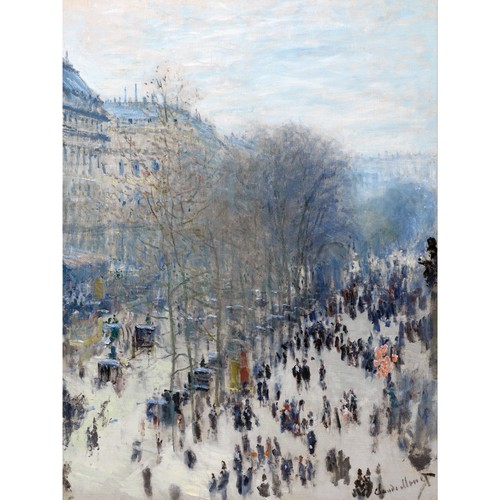 Claude monet boulevard des - claude,