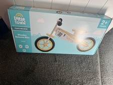 Aldi Little Town Wooden Balance Bike