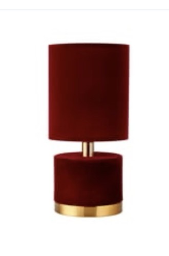 Redoute burgundy velvet - burgundy,