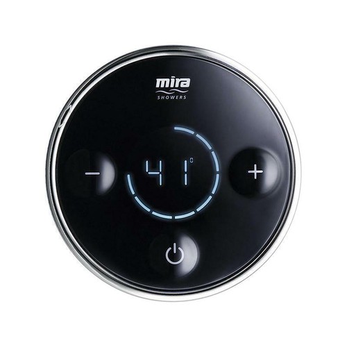 Mira platinum digital shower - platinum,