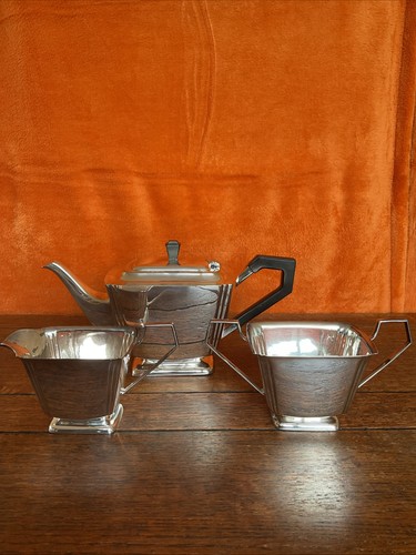 Art deco silver plated - art,