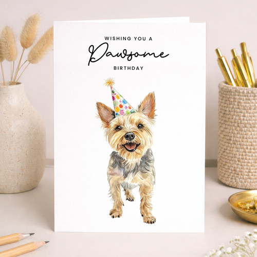 Yorkshire terrier birthday - yorkshire,