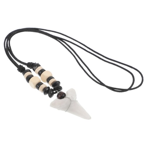 Shark tooth pendant - shark,