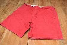 HOLLISTER Men's Red Jeans Chino's Shorts - Size W32