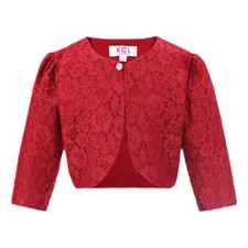 Girls Long Sleeve Bolero